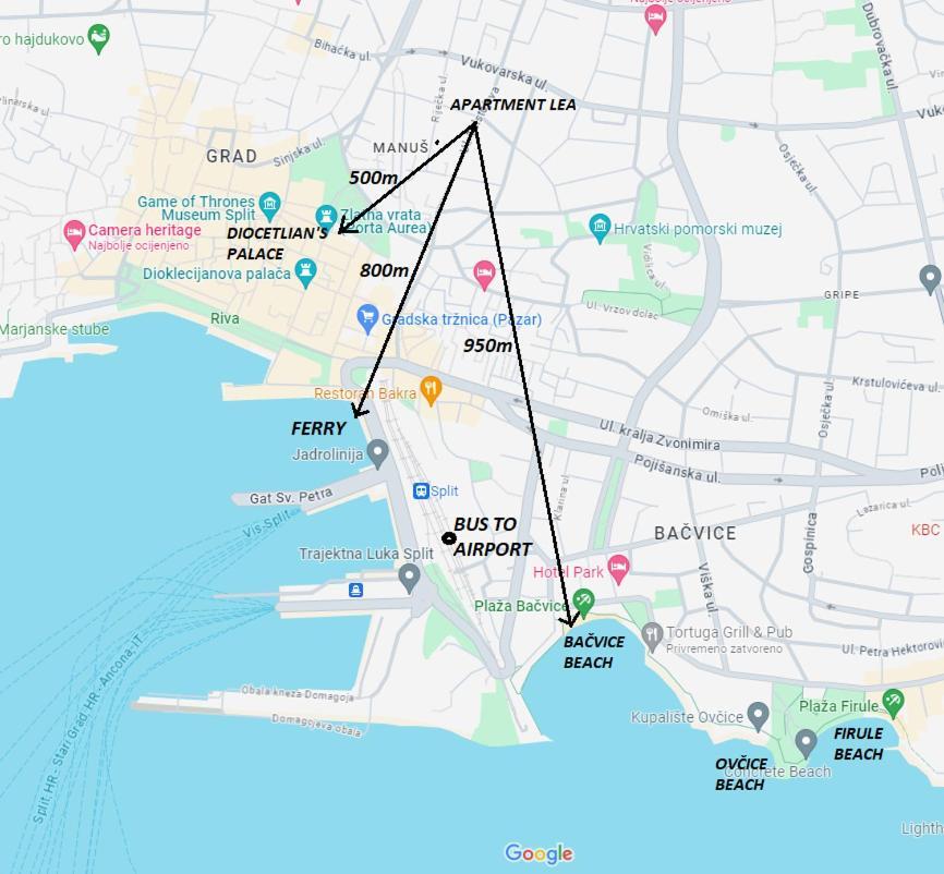 Apartment Lea Centar 斯普利特 外观 照片